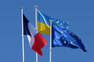 Drapeaux colloque ukraine