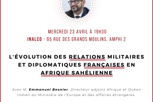 Conférence d'Emmanuel BESNIER avec portrait de l'intervenant