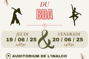 Affiche spectacle BDA 2025