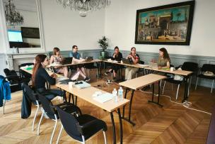 Réunion de lancement du projet Erasmus+ "Eduland" à la Maison de la recherche