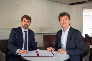 Signature de la convention