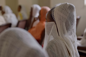 Groupe de jeunes filles voilées - Photo extraite du film
