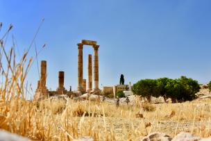 Temple d'Hercule à la citadelle d'Amman, Jabal Al Qal'a