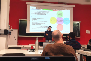 Première séance de travail consacrée à la présentation des initiatives en matière de développement durable par les universités partenaires de l'alliance EuniWell