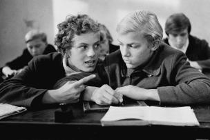 Deux écoliers estoniens