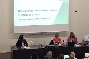 Horizon Europe Présentation dans l'auditorium