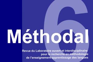 Couverture de la revue Methodal 6 (2026).