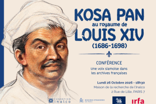 Visuel de la conférence KOSA PAN au royaume de Louis XIV (1686-1698)