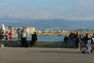 Description d'une corniche dans le monde arabe