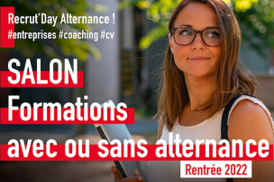 Salon l'Etudiant des Formations avec ou sans alternance