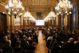 Conférence d'inauguration de l'IFI - vue d'ensemble